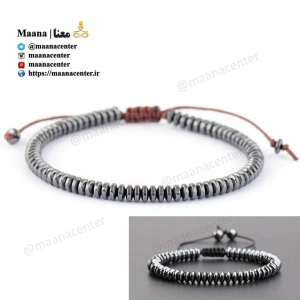 دستبند سنگ حدید - Hematite